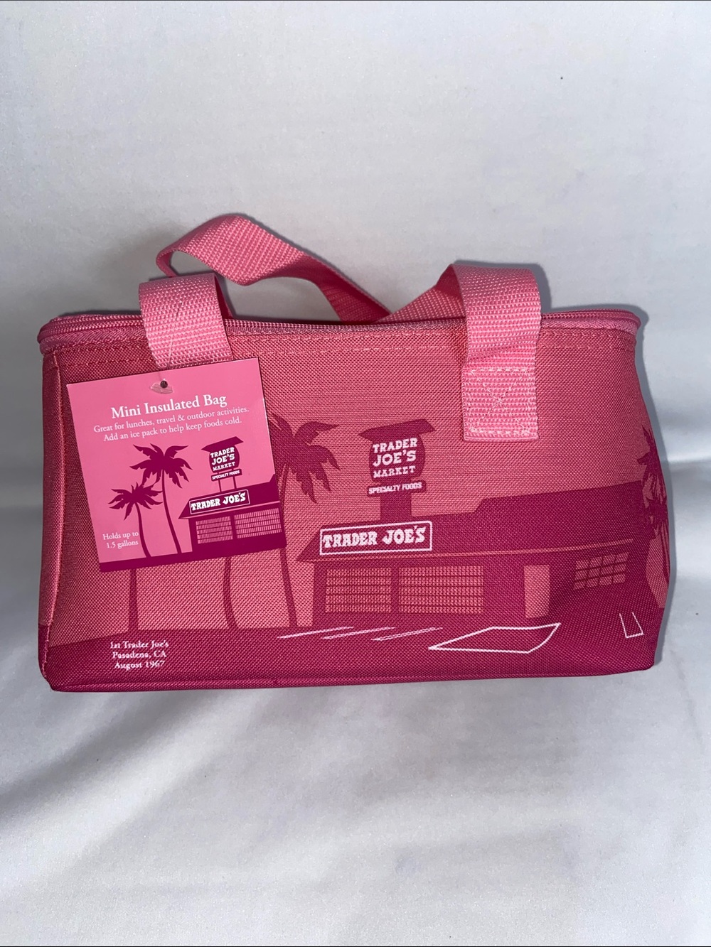 Trader Joe’s NWT Pink Mini Insulated Bag